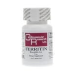Ferritin by Cardiovascular Research is a dietary supplement containing iron from bovine ferritin as aspartate.