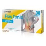 Flex-Tonic® - это эксклюзивная синергия запатентованного коллагена типа II и диоксида кремния. Связанный с ним витамин С способствует образованию коллагена для обеспечения нормальной функции хряща.