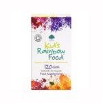 Kids Rainbow Food in capsules is an ecological plant multivitamin with probiotics. The product contains organic powdered fruit and vegetables