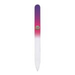 Colored glass nail file