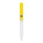 Colored glass nail file
