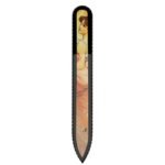 Glass nail files Mucha Collection DL 5, 135 mm