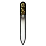 Glass nail files Pattern Line PL P02, 135 mm