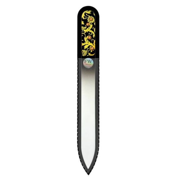 Glass nail files Pattern Line PL P04, 135 mm