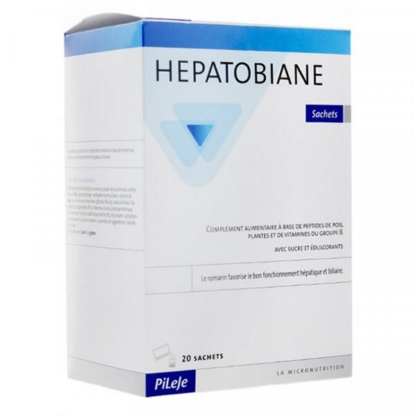 The HEPATOBIANE Food Supplement from PILEJE Laboratories
