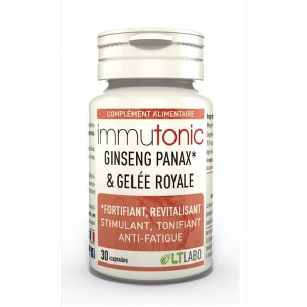 Immutonic is a combination of two powerful natural substances used for millennia: Ginseng Panax CA Meyer & Royal Jelly.