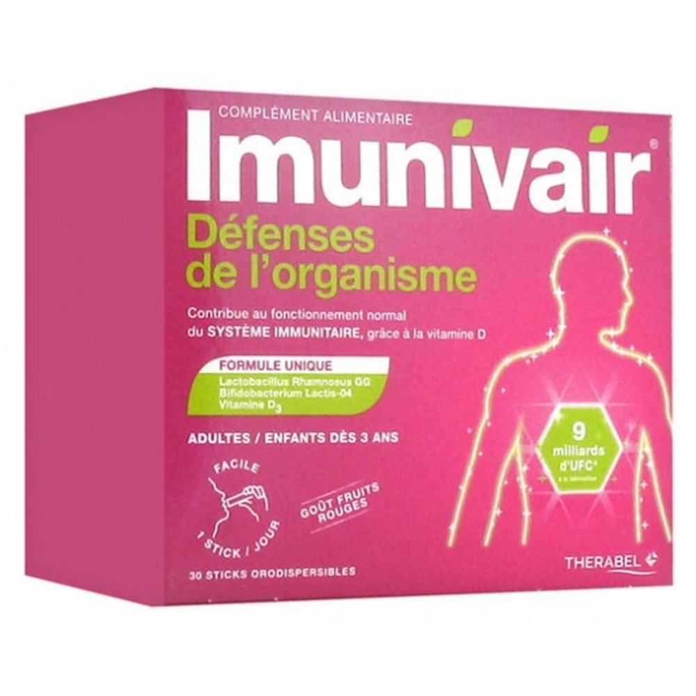 imunivair orodispersible body defense 30 Способствует нормальному функционированию иммунной системы для борьбы с болезнями и сильной усталостью во время сезонных изменений.
