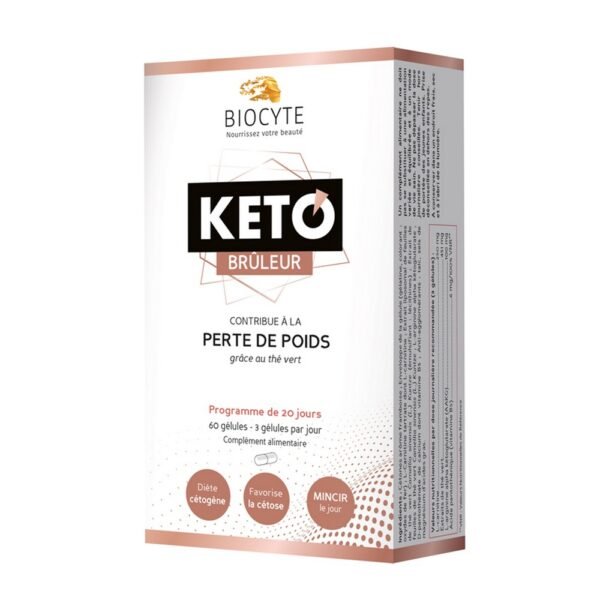 Keto Biocyte Burner helps metabolism during a ketogenic diet