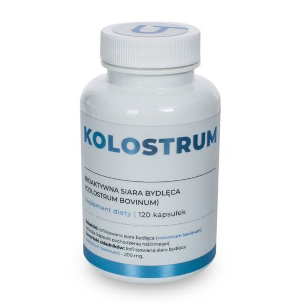 KOLOSTRUM - freeze-dried colostrum obtained from the first hour after calving. Thanks to the special procedure of obtaining the raw material and the advanced technology of the freeze-drying process