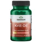 SWANSON MAXIMUM STRENGTH KRILL OIL 30 caps is a dietary supplement containing very high-quality