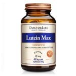 Doctor Life Lutein Max contains a high amount of natural lutein (25 mg) and zeaxanthin (5 mg) in one capsule obtained from the flowers of the rose marigold. In the body