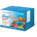 Пищевая добавка MaxiCor MaxIQ на 85% содержит чистые омега-3 ненасыщенные жирные кислоты. Капсулы с пищевыми добавками MaxiCor MaxIQ не пахнут рыбой и вашим детям не понравится вкус. Продукт помогает поддерживать нормальное функционирование мозга и зрения ребенка.