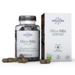 Hifas da Terra offers you the Mico-Mix in 30 capsules. An exceptional dosage of the 3 most used mushrooms for health: Reishi