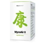 Product MycoAir II is constructed on the principles of traditional Chinese medicine. It balances the effects of vital mushrooms and Chinese medicines. The author of the recipe is MUDr. Lucký