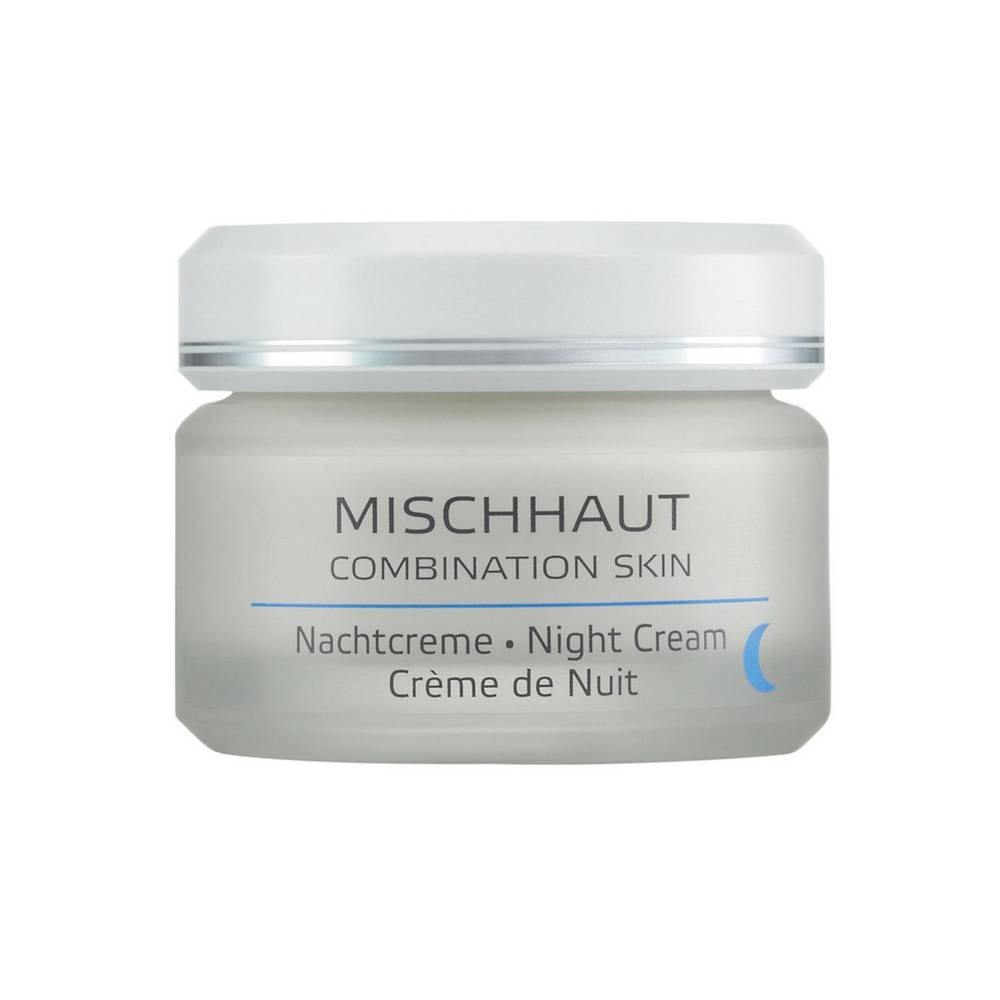 night cream for mixed skin 50 ml Combination skin night cream cares for the skin with seaweed extracts and green tea.