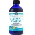 Omega-3s are fatty acids found in fish oil. These essential fats include EPA (eicosapentaenoic acid) and DHA (docosahexaenoic acid) and have been shown to support overall well-being