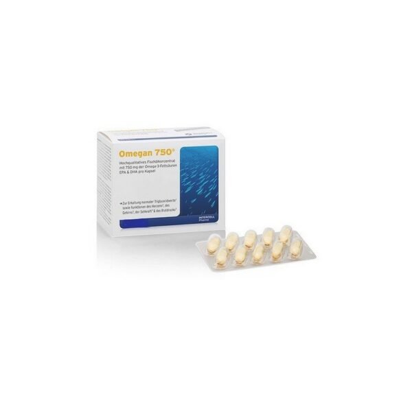 The source of omega-3 in Omegan 750® is high-quality concentrated fish oil obtained only from small fish (anchovies and sardines) inhabiting cold deep water near Antarctica