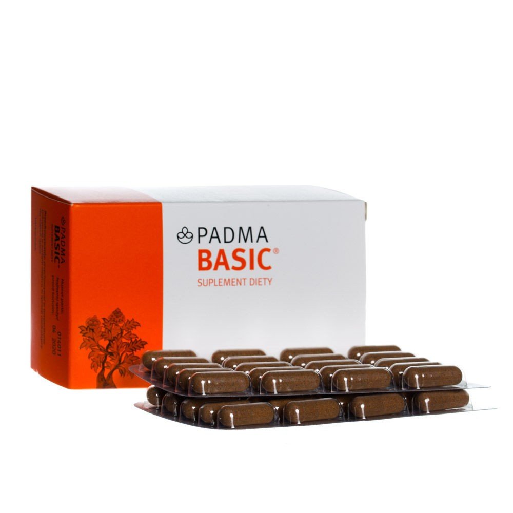 padma basic 100 Padma Basic is a preparation in the form of tablets designed to strengthen the body's immune forces in the fight against pathogens