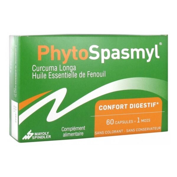 PhytoSpasmyl is a food supplement which effectively relieves difficult digestions