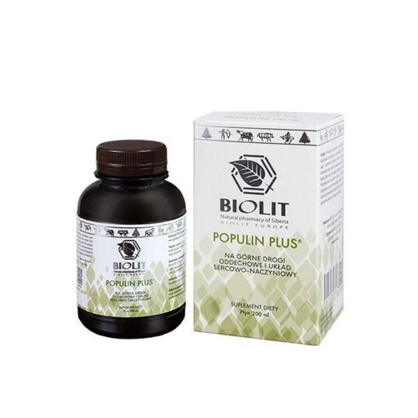 Biolit Populin Plus provides high effectiveness as a supportive preparation in anti-tuberculosis therapy