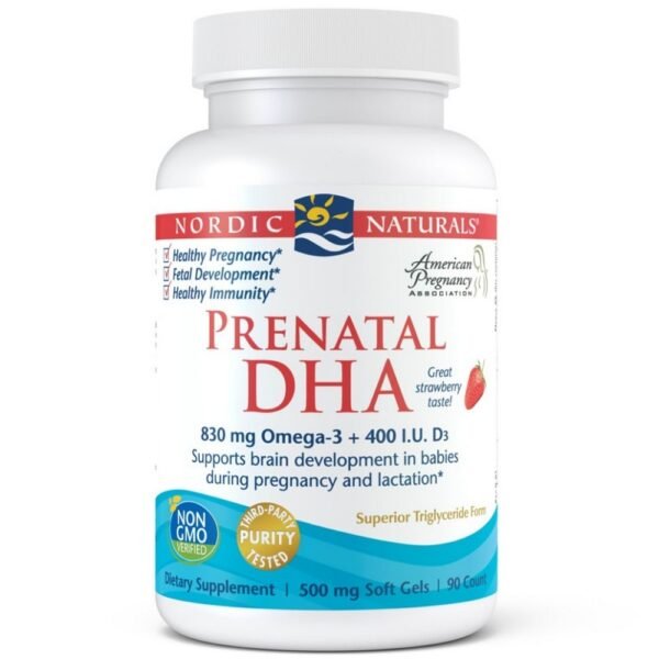 Prenatal DHA is officially recommended by the American Pregnancy Association as an ideal omega-3 based supplement before
