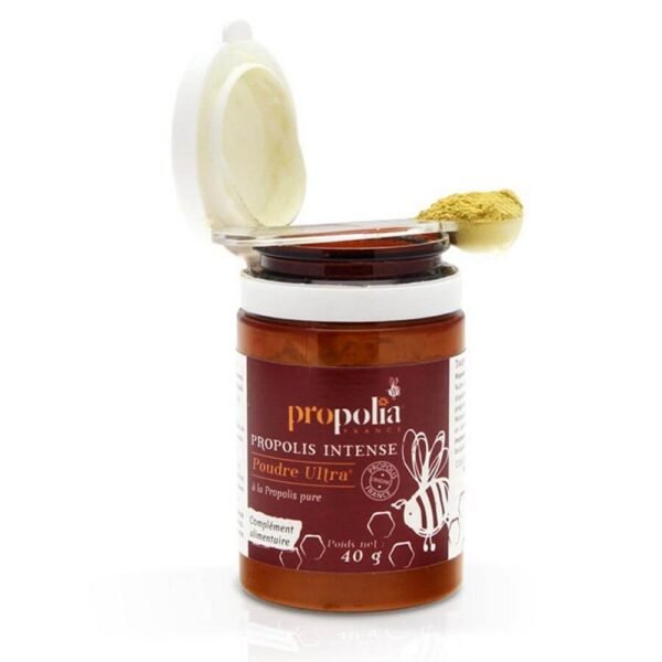 Find all the intensity and the virtues of propolis in powder form.