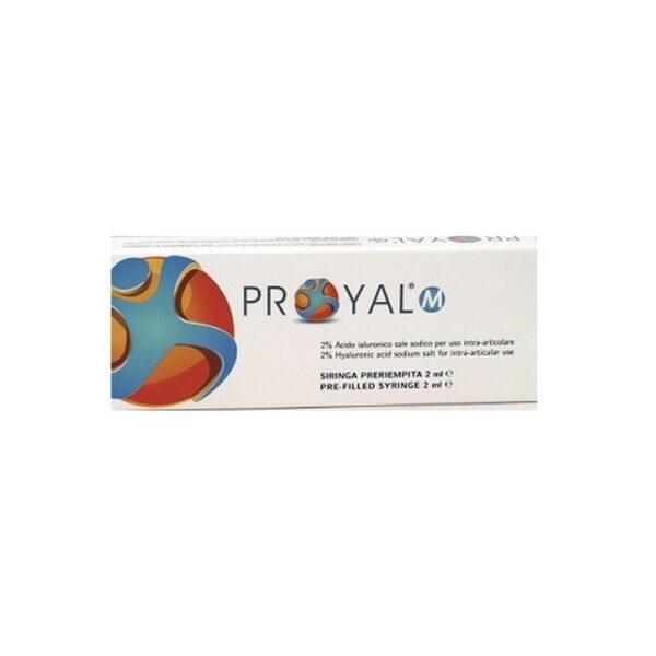 Proyal M is a modern hyaluronic gel for delivery use. It consists of hyaluronic acid with an average molecular weight of 1650kD after sterilization