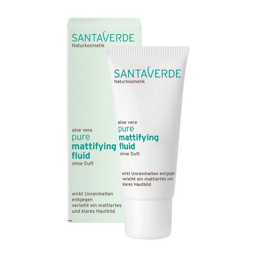 pure matting fluid without perfemation 30 ml A light fluid with aloe vera acts against impurities