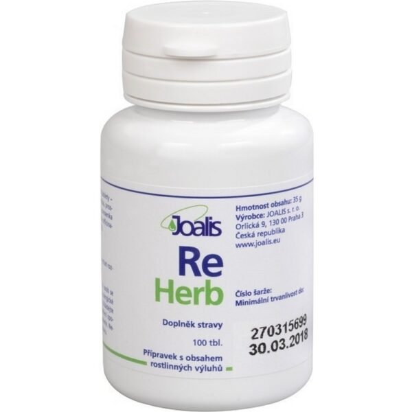 Joalis ReHerb food supplement are tablets with plant extracts that contribute to normal airway function .
