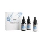 Kit for enzymatic skin regeneration moisturizes and tones.