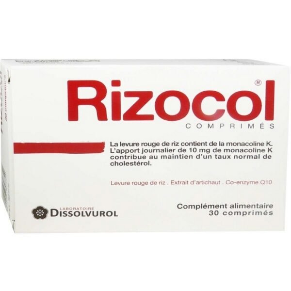 Rizocol 4 Anti Cholesterol 30 Tablets is a food supplement which contains nutrients recognized to contribute to a good balance of cholesterol. Based on red yeast rice and artichoke