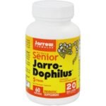 Jarrow Formulas Senior Jarro-Dophilus contains a high percentage of Bifidobacteria to help replenish beneficial bacteria