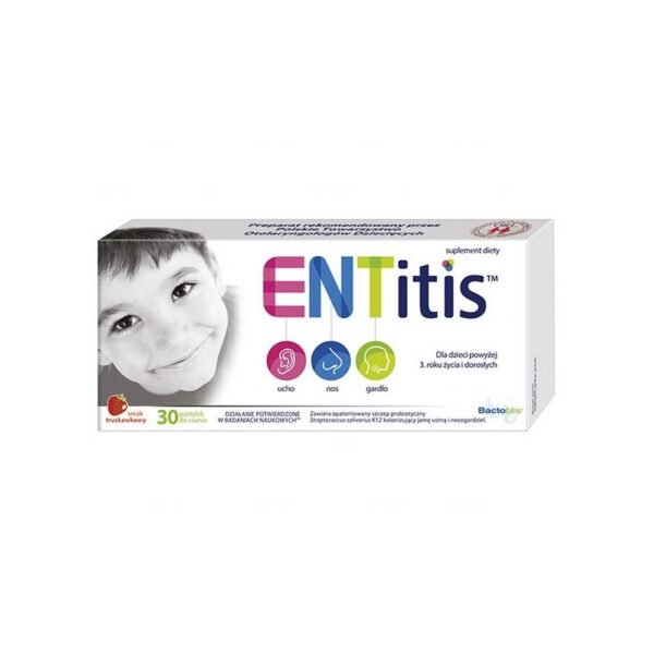 Lozenges ENTitis is intended for use in recurring problems with the ear