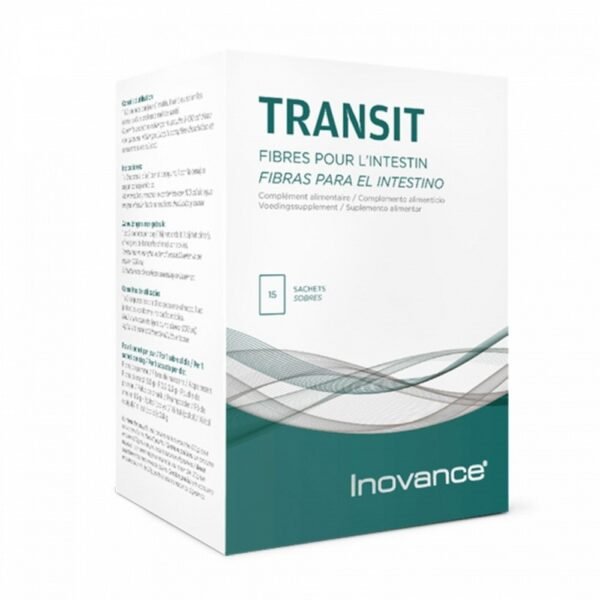 Inovance Transit Food Fiber Lazy Intestine 15 sachets is formulated with plants to promote intestinal comfort