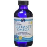 Omega-3s are fatty acids found in fish oil. These essential fats include EPA (eicosapentaenoic acid) and DHA (docosahexaenoic acid) and have been shown to support overall well-being