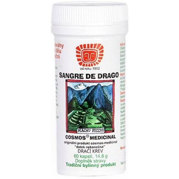 Cosmos Uňa de Gato is a purely natural product ( natural unprocessed ground herbs in a gelatin capsule). Uňa de gato presents itself as a climbing creeper