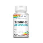 Vitamin E Solaray helps protect cells against oxidative stress
