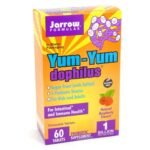 The product contains a mix of probiotic strains and fructooligosaccharides: 1 billion CFU in one tablet at the time of consumption