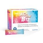 Dietary supplement with vitamin B12, L-glutamine and L-serine. Vitamin B12 contributes to the normal functioning of the energy metabolism and to the reduction of tiredness and exhaustion.