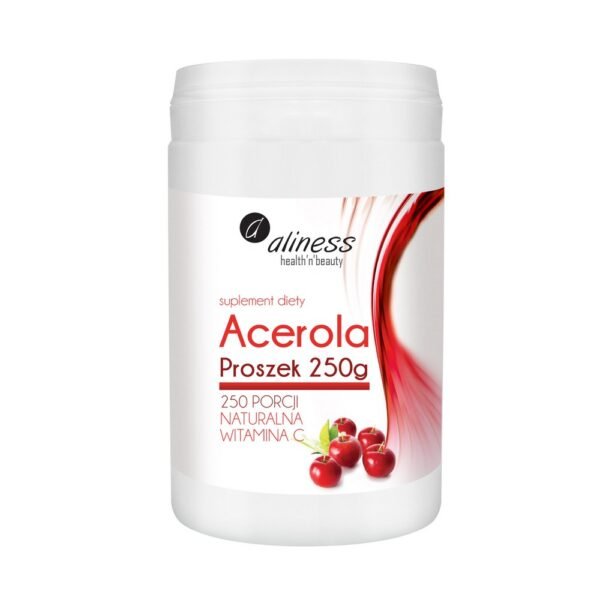 Aliness Acerola is a powdered dietary supplement of the highest quality guaranteed by aliness