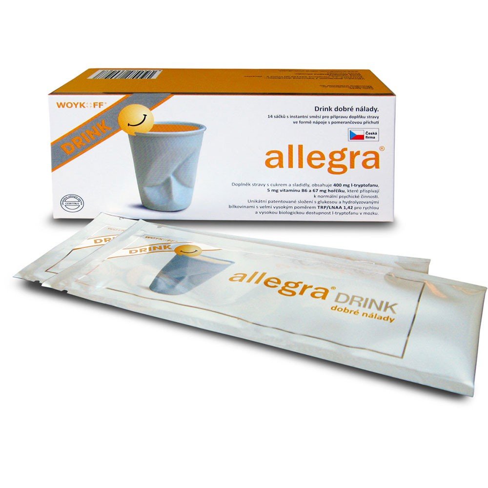 allegra 14 Dietary supplement containing l-tryptophan