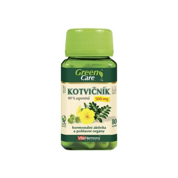 VitaHarmony Kotvičník is a dietary supplement containing an extract from the natural anchorage with a high proportion of active substances - saponins. The content of saponins in the capsules is 90%.