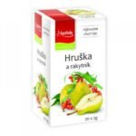 Fruit tea mixture with pear flavor , enriched with sea ​​buckthorn to strengthen the body.
