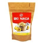 Ground maca root in organic quality, supports immunity, libido, stamina and suppresses the feeling of fatigue.