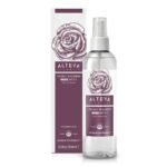Certified organic Bulgarian rose water is a versatile aid in beauty care as well as in food preparation.