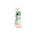 An effective bioactive blend of essential oils to relieve sore throat and swelling in children.