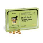 Bioactive Pycnogenol is a dietary supplement that has beneficial effects on the immune system. It is made from the French Mediterranean bark of Pinu pinaster pine, with which it supplies the body with healthy bioflavonoids. These bioflavonoids have much-needed antioxidant effects. The product is manufactured in Denmark under pharmaceutical control.