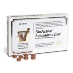 Pure, organically bound selenium yeast (SelenoPrecise), zinc and vitamins B6, C and E