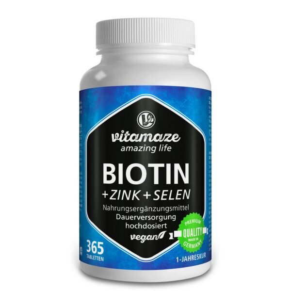 Food supplements with biotin