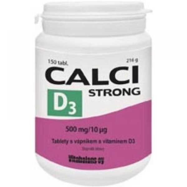 Sufficient vitamin D3 is necessary for the absorption of calcium and its incorporation into bones. The combination of calcium and vitamin D3 is especially suitable for people suffering from its deficiency.
